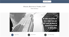 Desktop Screenshot of bknlawyers.com